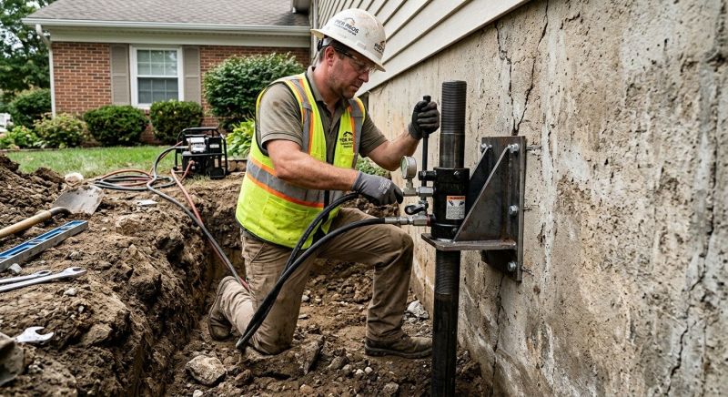 Concrete Foundation Leveling in Newbury, MA