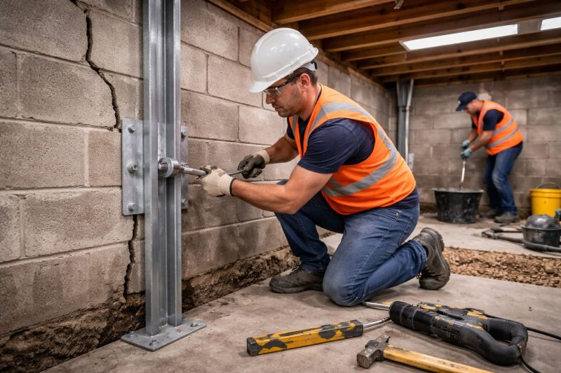 Foundation Structural Repair in Reading, MA