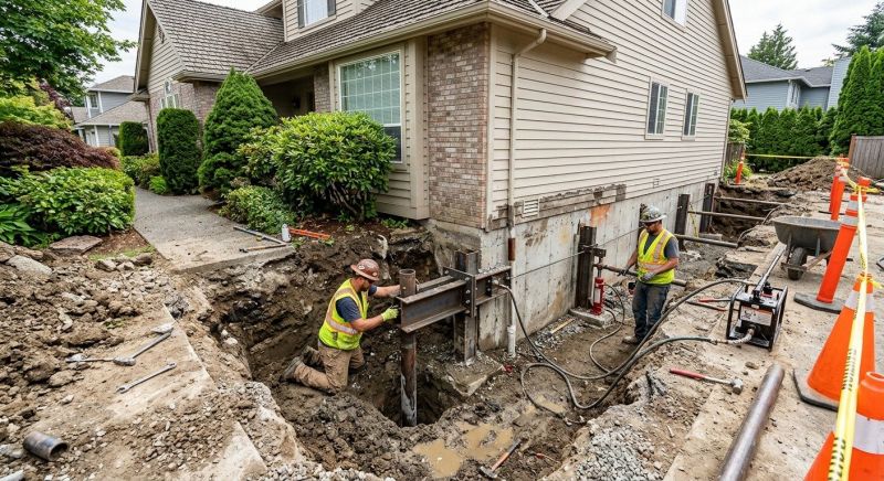 Home Foundation Repair in West Newton, MA