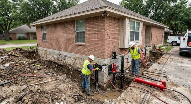 House Foundation Repair in Newton, MA
