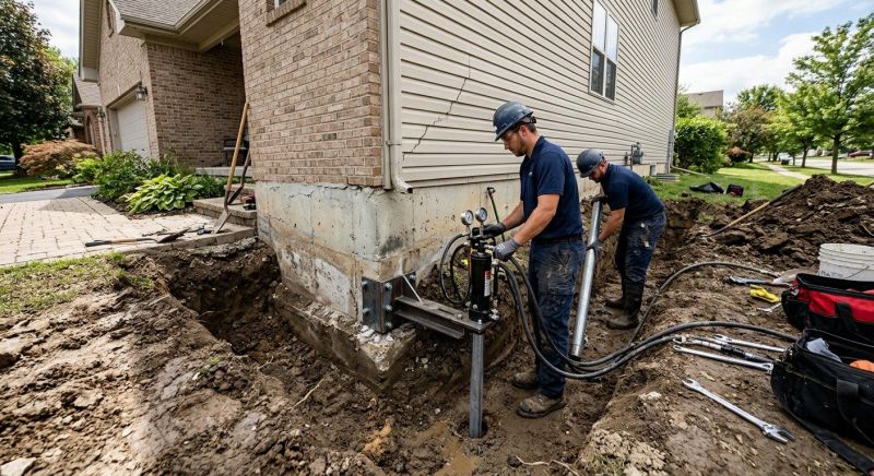 Settling Foundation Service in Natick, MA