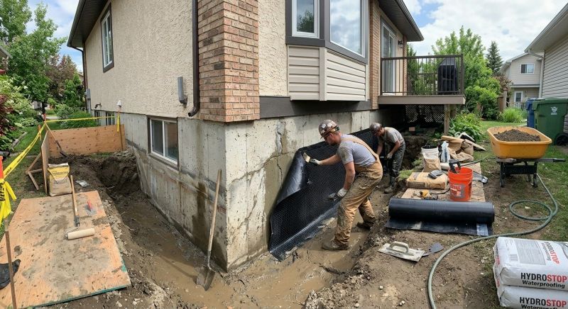 Basement Foundation Repair in Boxford, MA