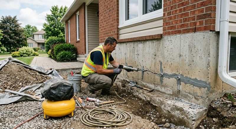 Basement Foundation Repair in Chelmsford, MA