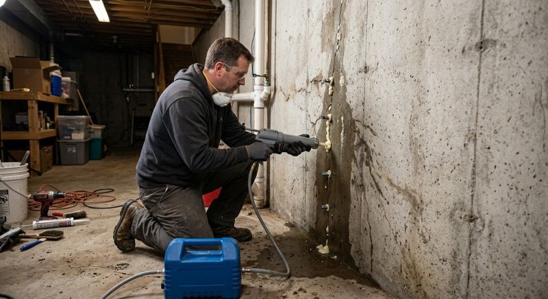 Basement Foundation Repair in Stoneham, MA