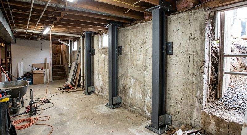 Basement Stabilization in Stoneham, MA