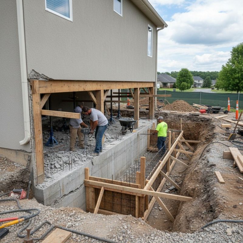 Building Foundation Repair in Braintree, MA