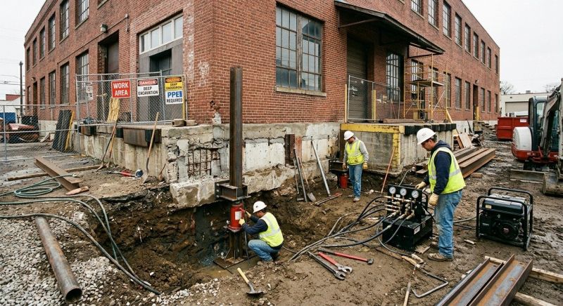 Building Foundation Repair in Cambridge, MA
