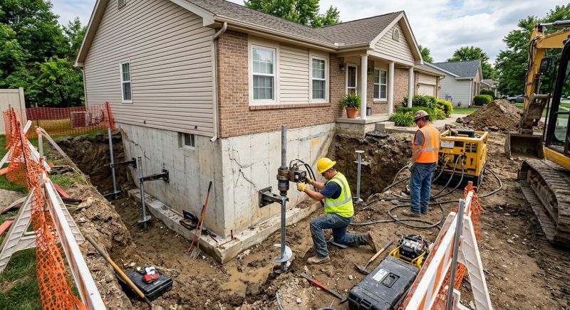 Building Foundation Repair in Winchester, MA