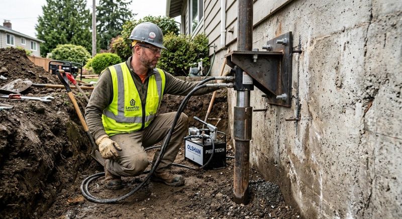 Concrete Foundation Leveling in Everett, MA