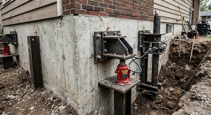 Concrete Foundation Leveling in Wellesley, MA