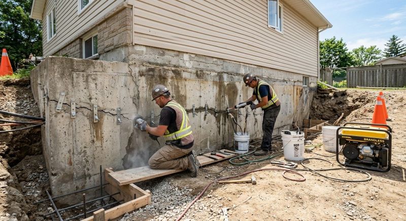 Concrete Foundation Repair in Arlington, MA