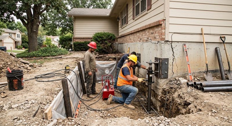 Concrete Foundation Repair in Pelham, NH