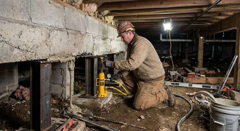 Crawlspace Foundation Repair in Salem, NH