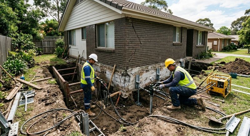 Foundation Crack Repair in Pelham, NH