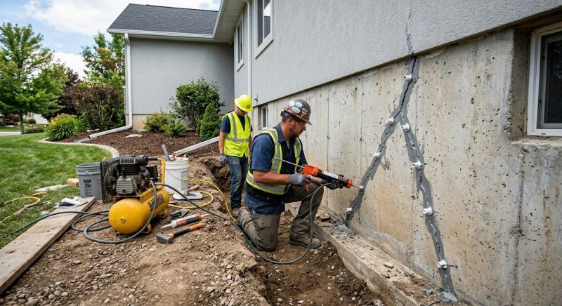 Foundation Damage Repair in Hudson, MA