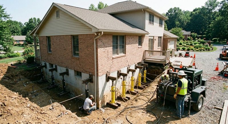 Foundation Jacking in Ashland, MA