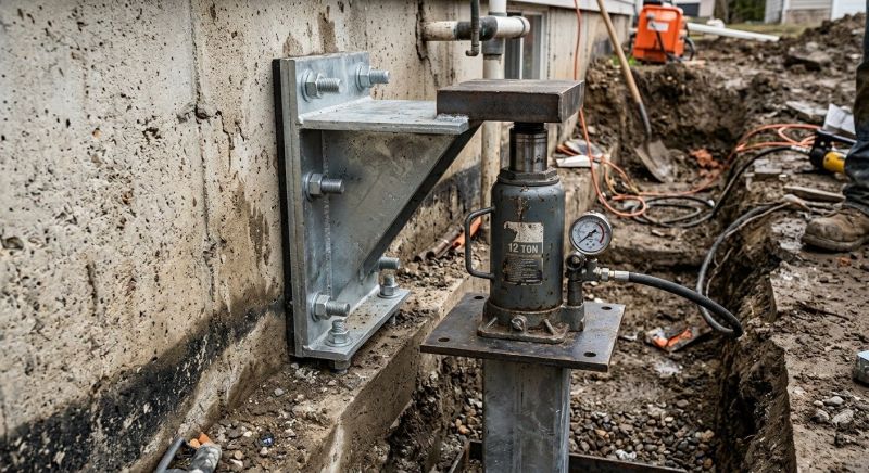Foundation Jacking in Chelmsford, MA