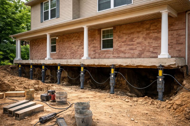 Foundation Jacking in Essex County, MA