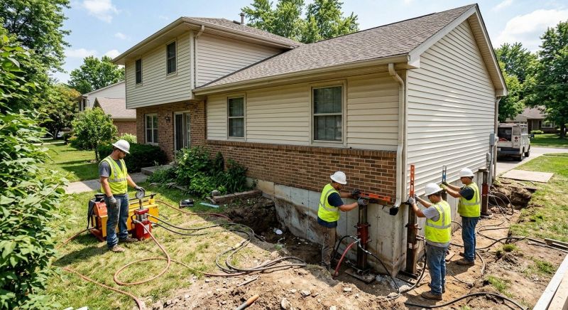 Foundation Jacking in Lawrence, MA