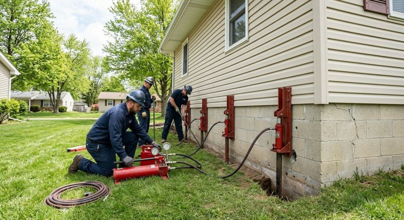 Foundation Jacking in Salem, NH