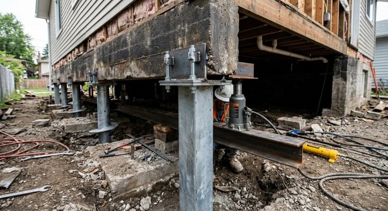 Foundation Raising in Stoneham, MA