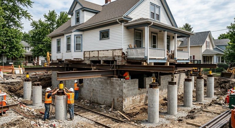 Foundation Raising in Newton, MA