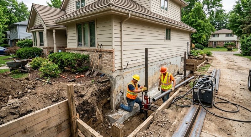 Foundation Repair in Hull, MA