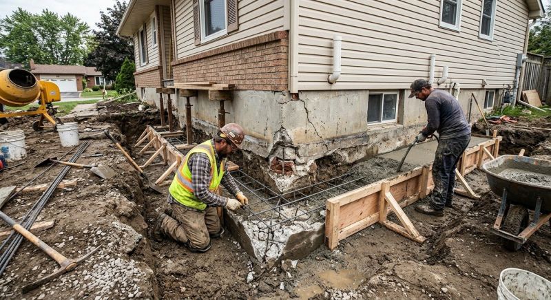 Foundation Repair in Wellesley, MA