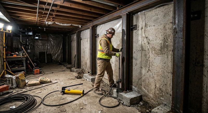 Foundation Stabilizing in Beverly, MA