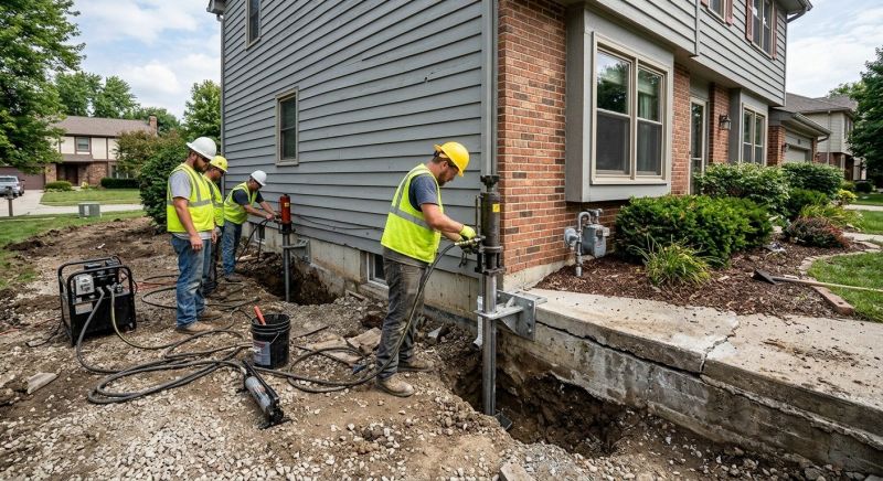 Foundation Stabilizing in Danvers, MA