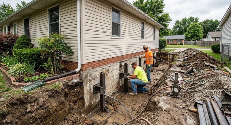 Foundation Stabilizing in Medford, MA