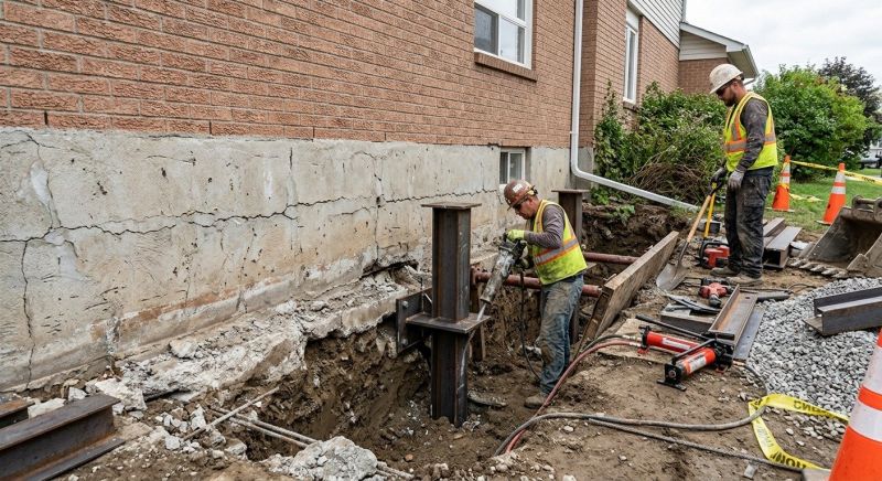 Foundation Structural Repair in Boxford, MA
