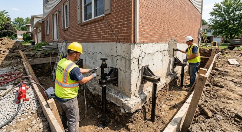 Foundation Structural Repair in Pelham, NH