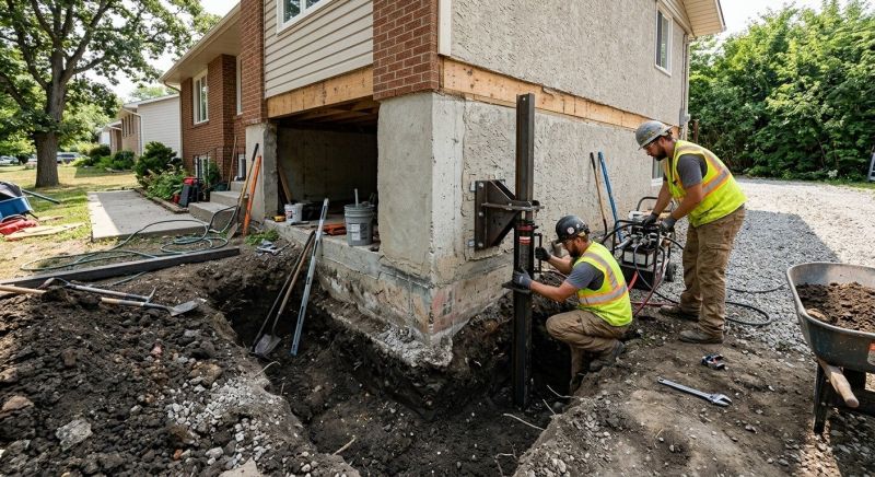 Foundation Structural Repair in Quincy, MA