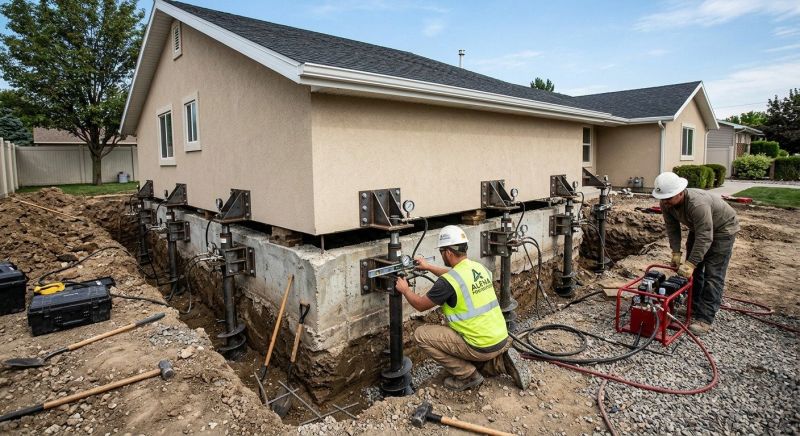 Home Foundation Leveling in Marlborough, MA