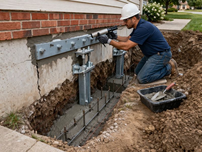 Home Foundation Repair in Hingham, MA