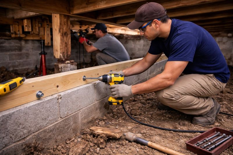 House Foundation Repair in Hudson, MA