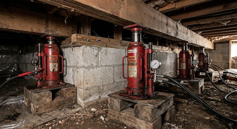House Settling Repair in Stoneham, MA
