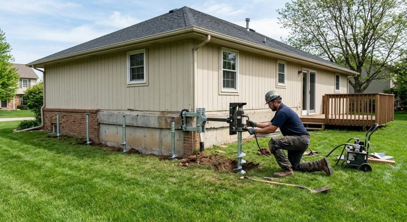 Settling Foundation Service in Cohasset, MA