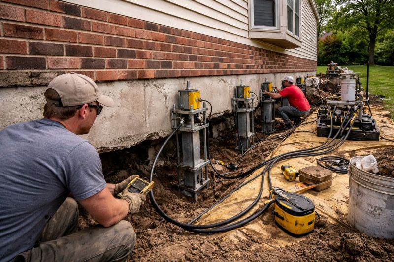 Settling Foundation Service in Methuen, MA