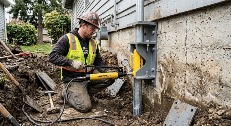 Settling Foundation Service in Natick, MA