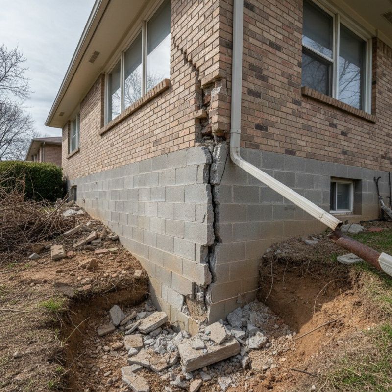 Settling Foundation Service in North Andover, MA
