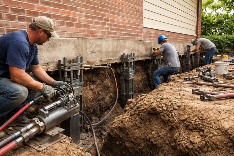 Slab Foundation Repair in Stoneham, MA