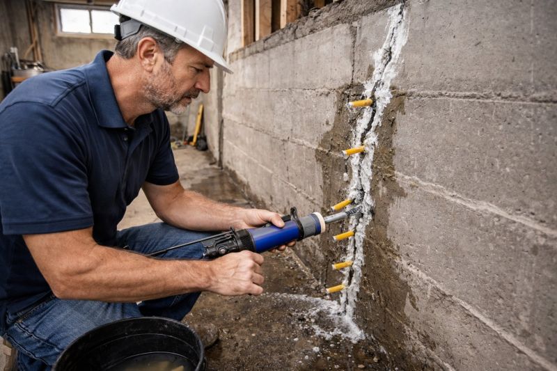 Structural Crack Repair in Stoneham, MA