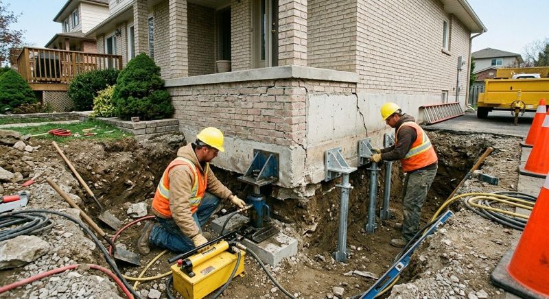 Structural Foundation Repair in Georgetown, MA